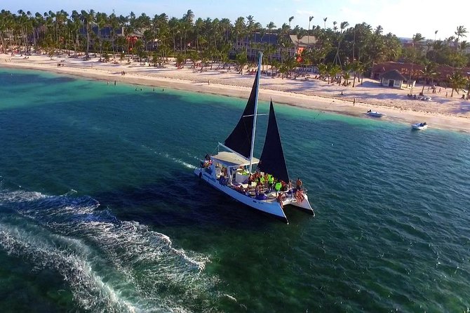 Up to 15 passengers Private Catamaran Sailing from Punta Cana - Lunch, open bar, and dance lessons on the sail