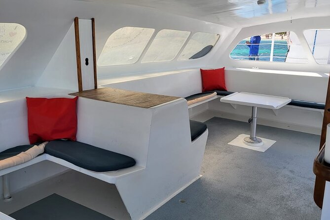 VIP Catamaran with Snorkeling - Unlimited drinks and snacks: where the $75 actually pays off