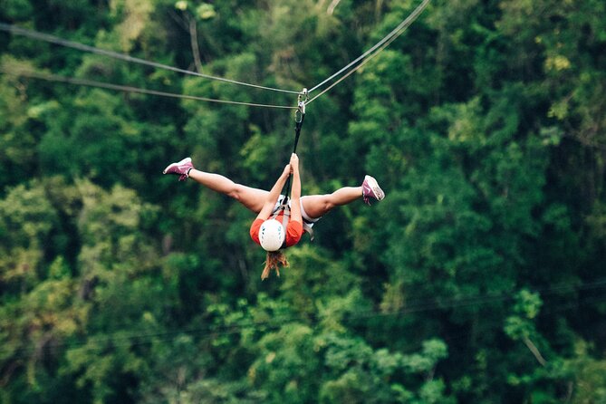 Zip Line Adventure or Zipline (Canopy) in Punta Cana - The long-drive reality from Punta Cana hotels