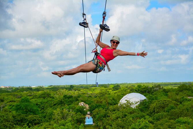 Zip Line Adventure or Zipline (Canopy) in Punta Cana - What the canopy course feels like in the air