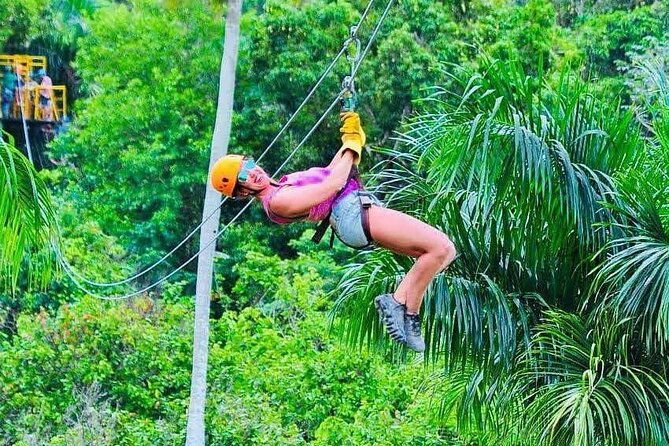 Zipline, Horse, Buggy and Macao Beach, Water Park with Lunch - Pickup, Group Size, and Mobile Ticket: Simple Logistics That Help